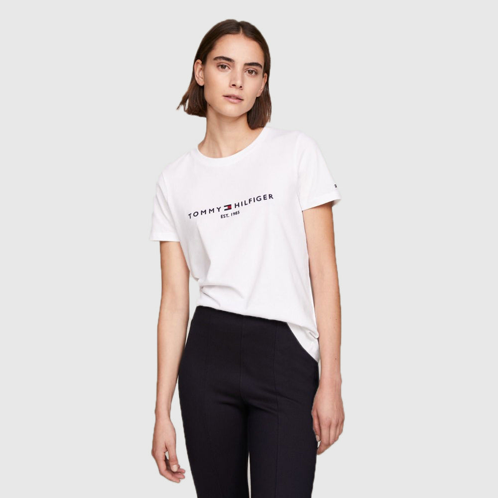 Tommy Hilfiger Heritage Hilfiger T-Shirt - white |ThirdBaseUrban