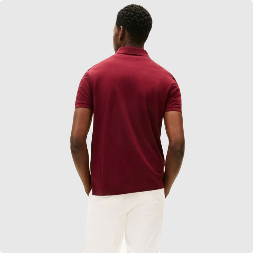 Hidden Placket Golfer - Rouge