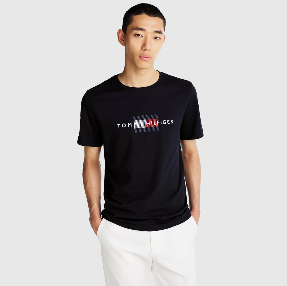 Hilfiger Flag T-Shirt - Navy