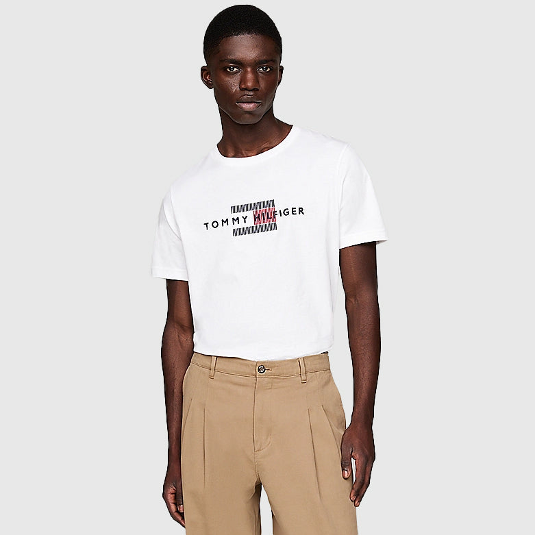 Hilfiger Flag T-Shirt - White