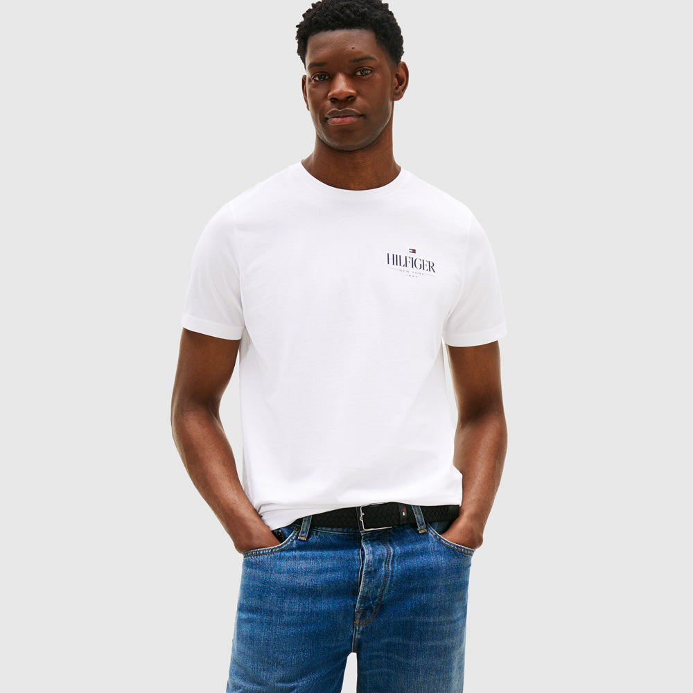 Tommy Hilfiger Stack T - Shirt - White |ThirdBaseUrban