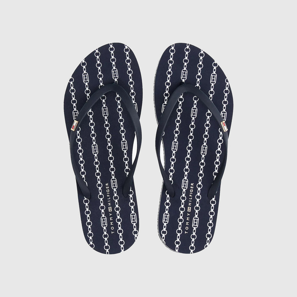 Tommy Hilfiger Strap Beach Sandal - Navy |ThirdBaseUrban