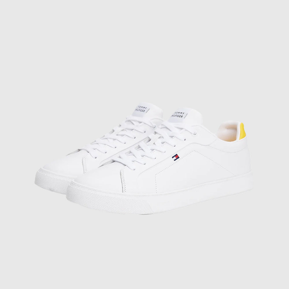 Icon Court Leather Sneaker - White