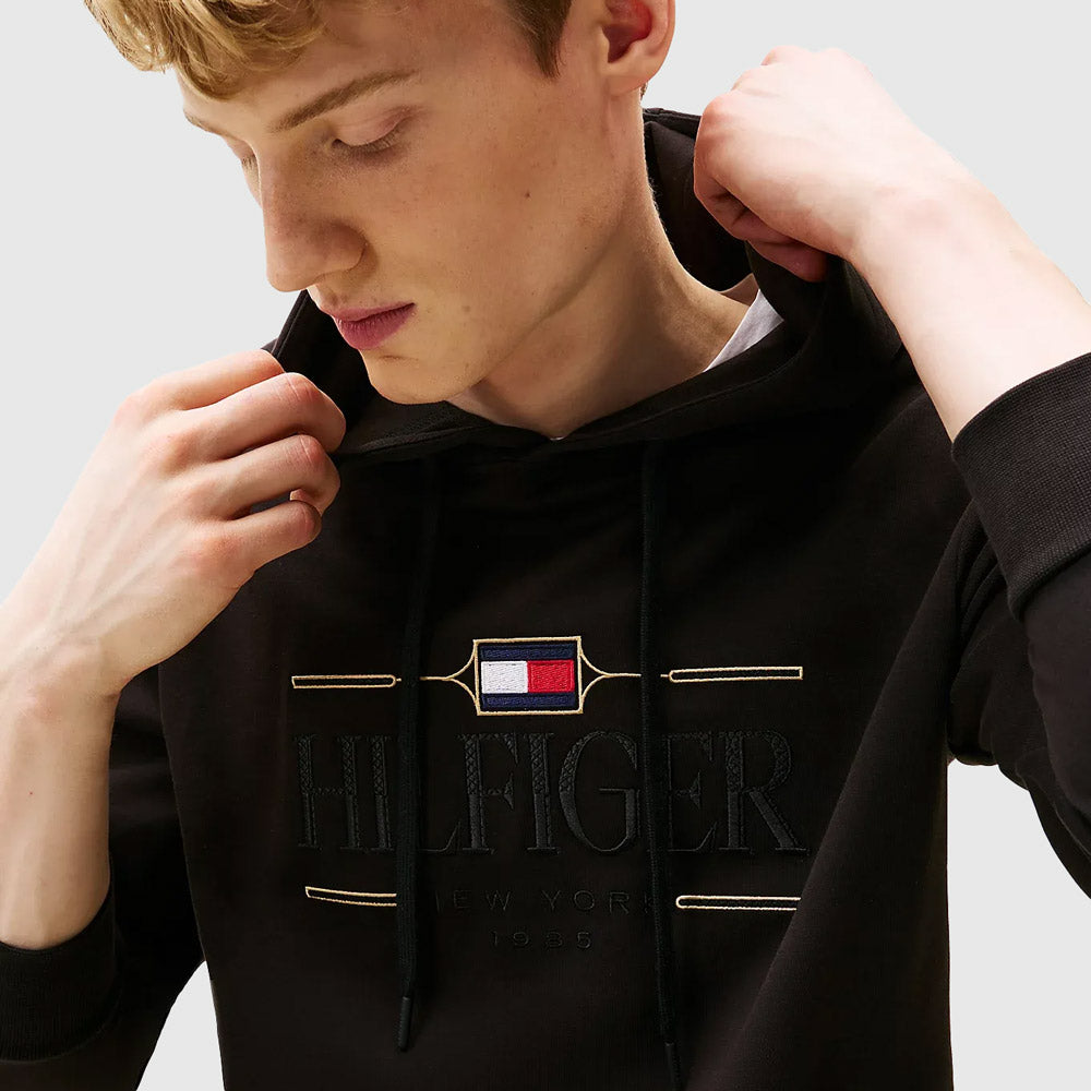 Icon Hilfiger Hoodie - Black