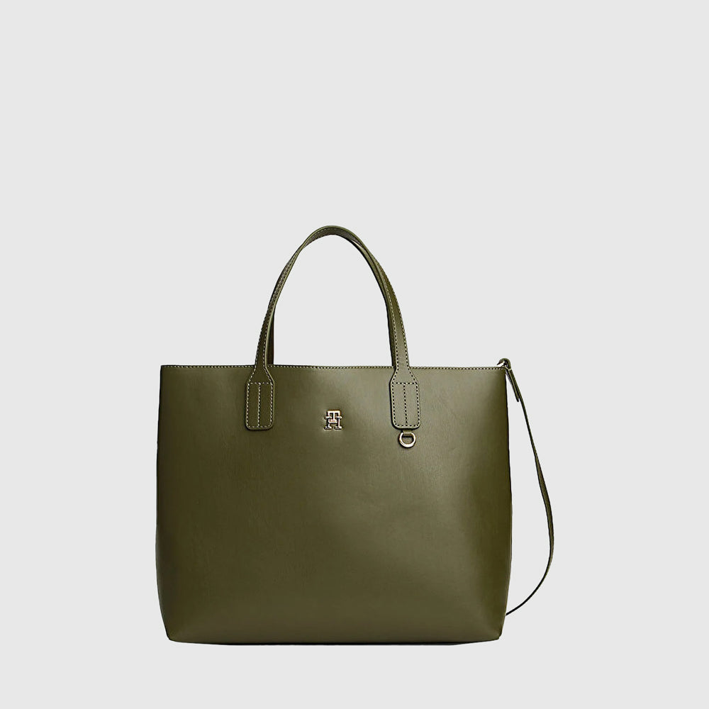 Tommy Hilfiger Icon Satchel - Olive  |ThirdBaseUrban