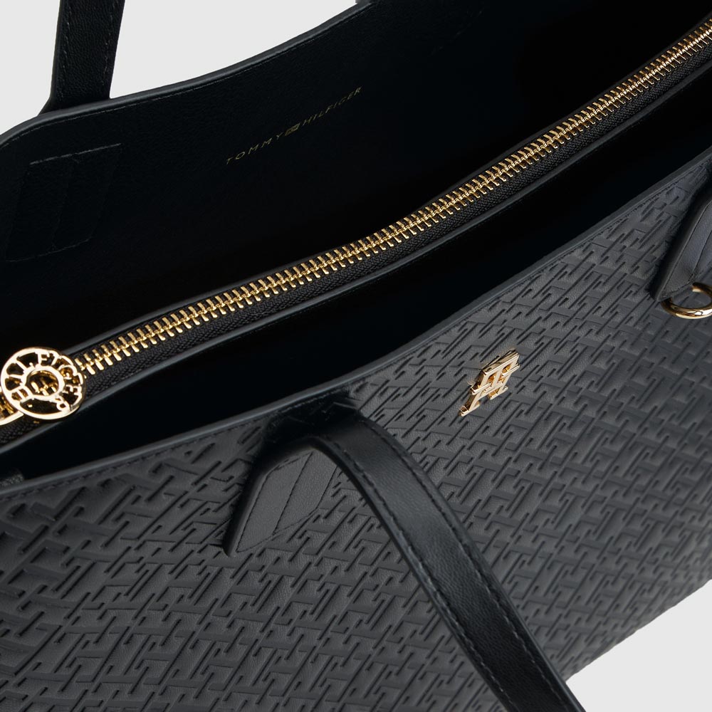 Icon Satchel Bag - Black