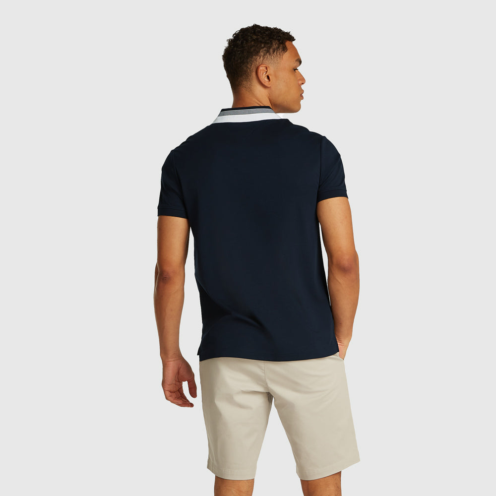 Interlock Collar Golfer - Navy