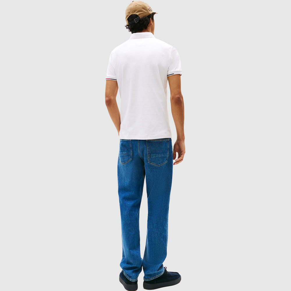 Interlock Flag Golfer - White