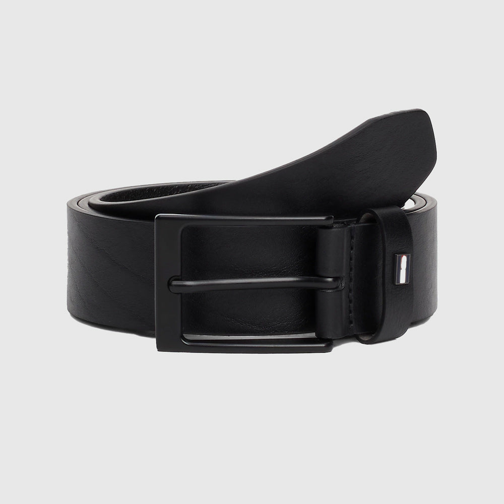 Tommy Hilfiger Layton New Leather 3.5 Belt - Black |ThirdBaseUrban