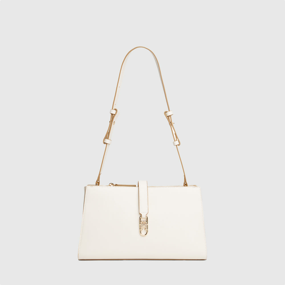 Tommy Hilfiger Libre Shoulder Bag - Ivory |ThirdBaseUrban