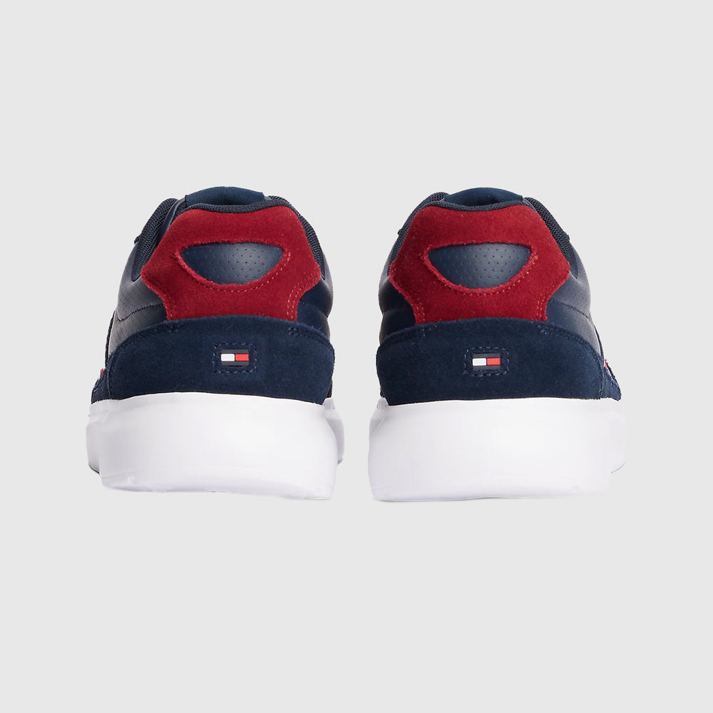 Light Stripes Cupsole Sneaker - Navy