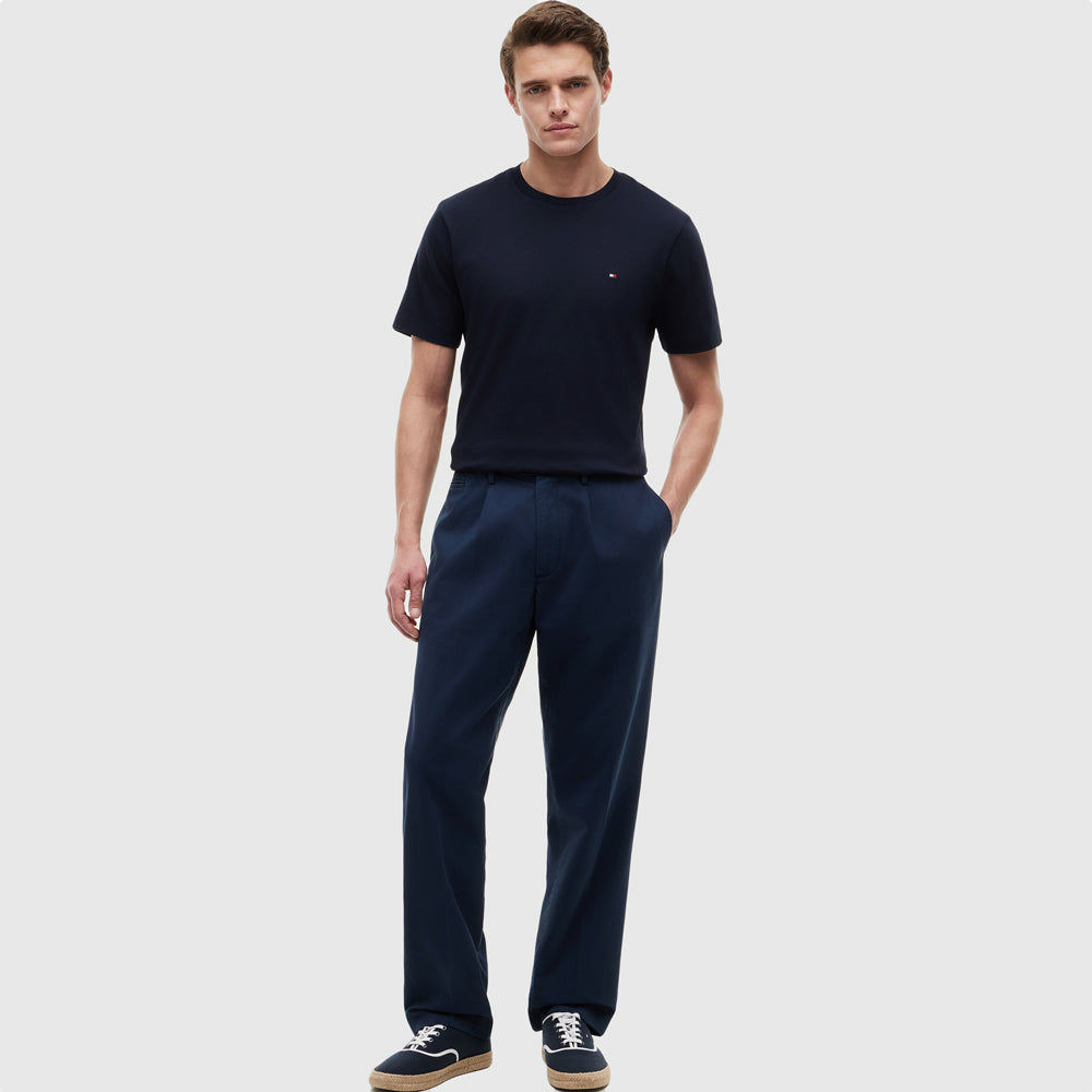 Light Interlock T-Shirt - Navy