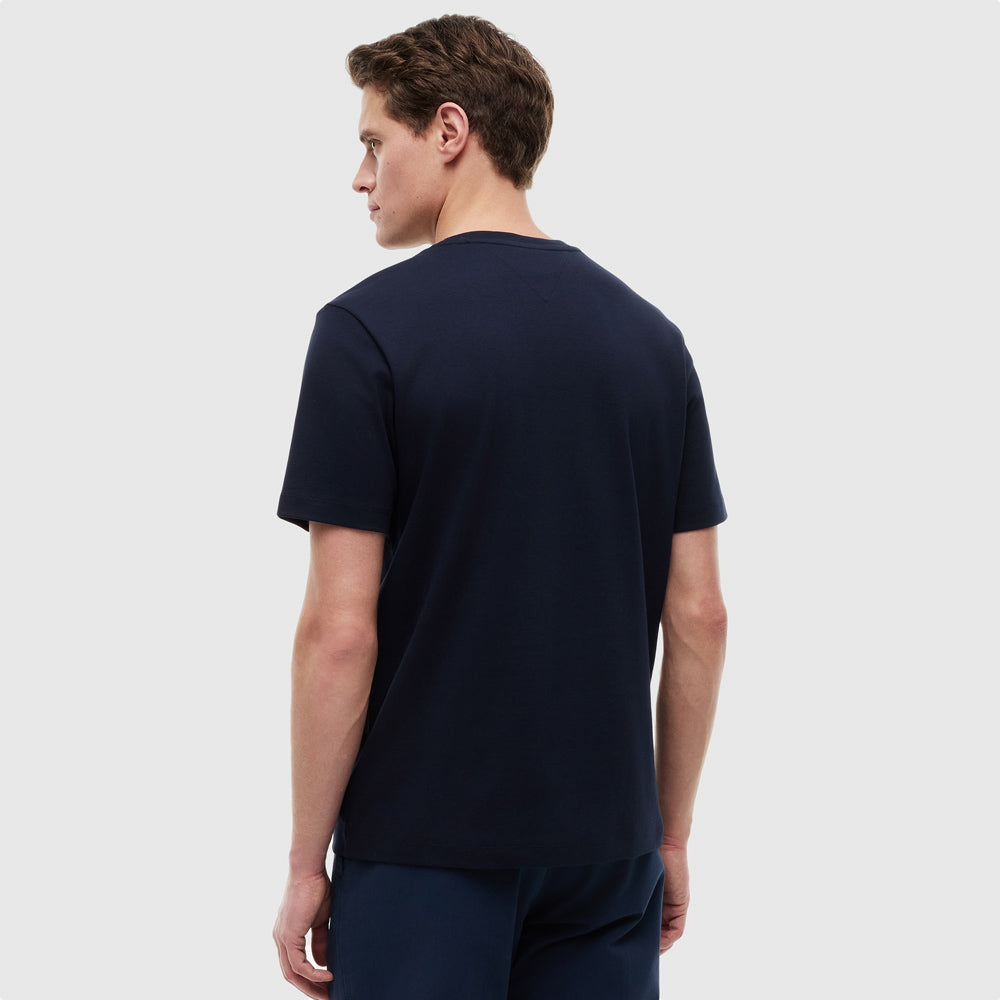 Light Interlock T-Shirt - Navy