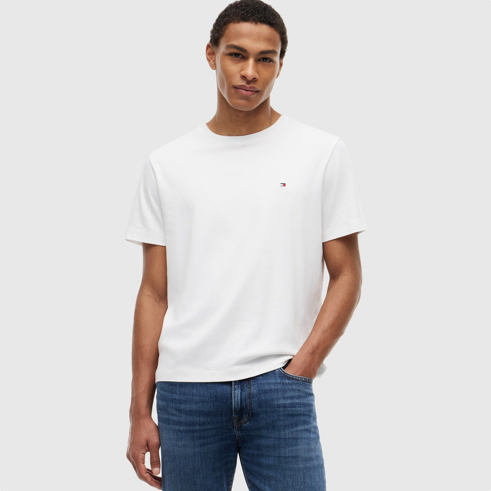 Tommy Hilfiger Light Interlock T-Shirt - White |ThirdBaseUrban