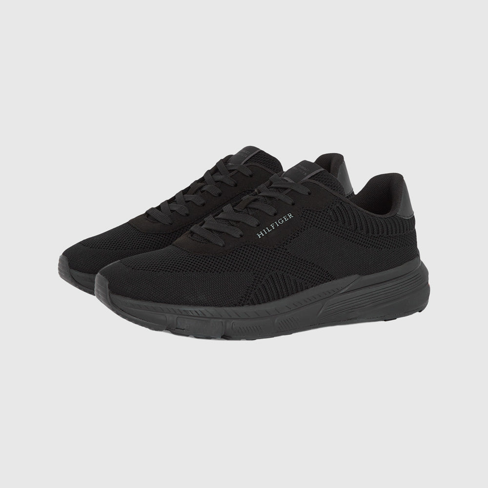 Lightweight Knit Sneaker - Black