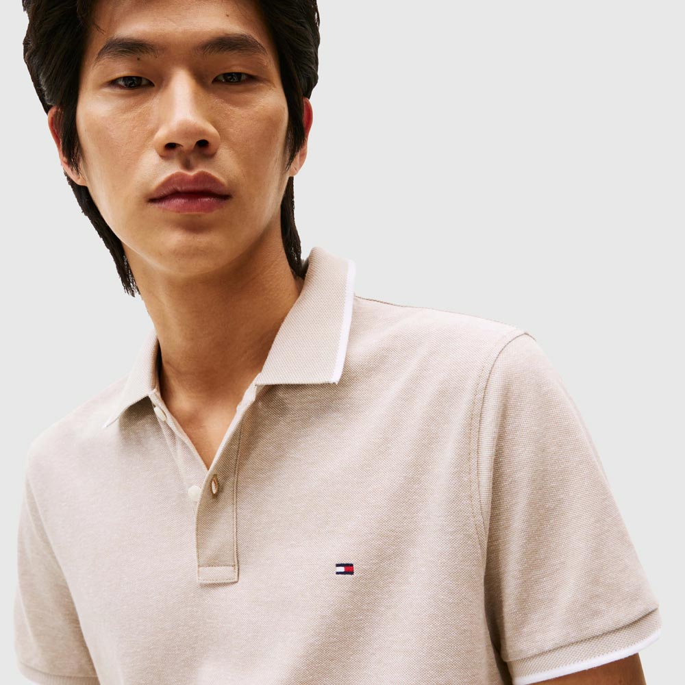 Pique Golfer - Sandalwood
