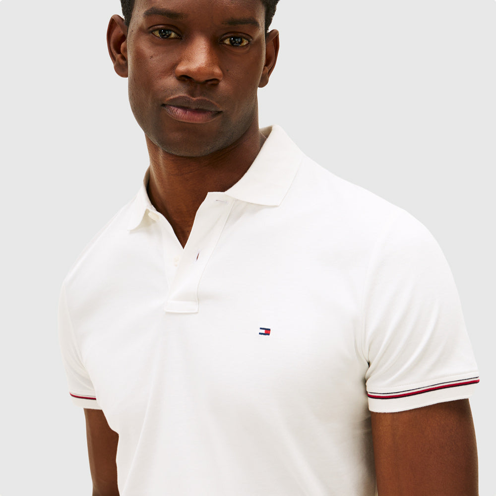 Cotton Slim Golfer - Ecru