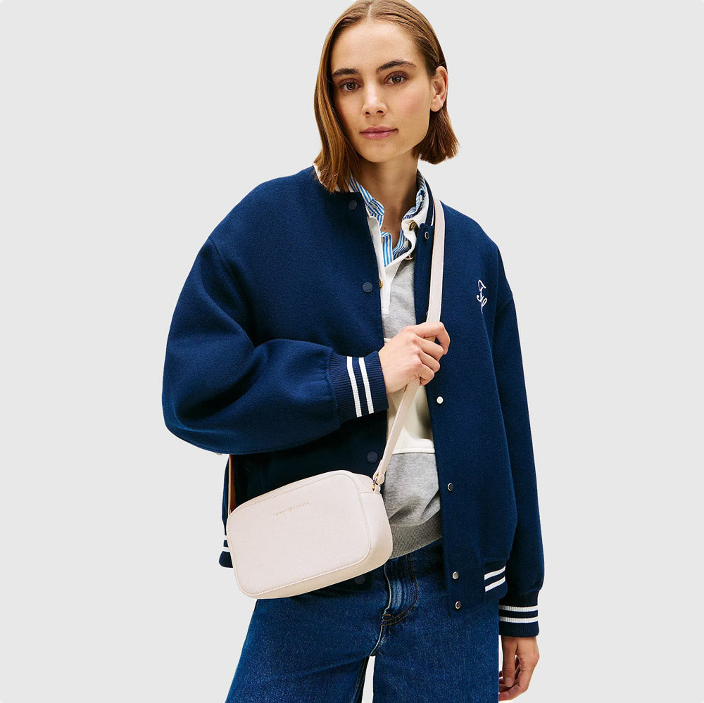 Tommy Hilfiger Camera Bag - Cream |ThirdBaseUrban