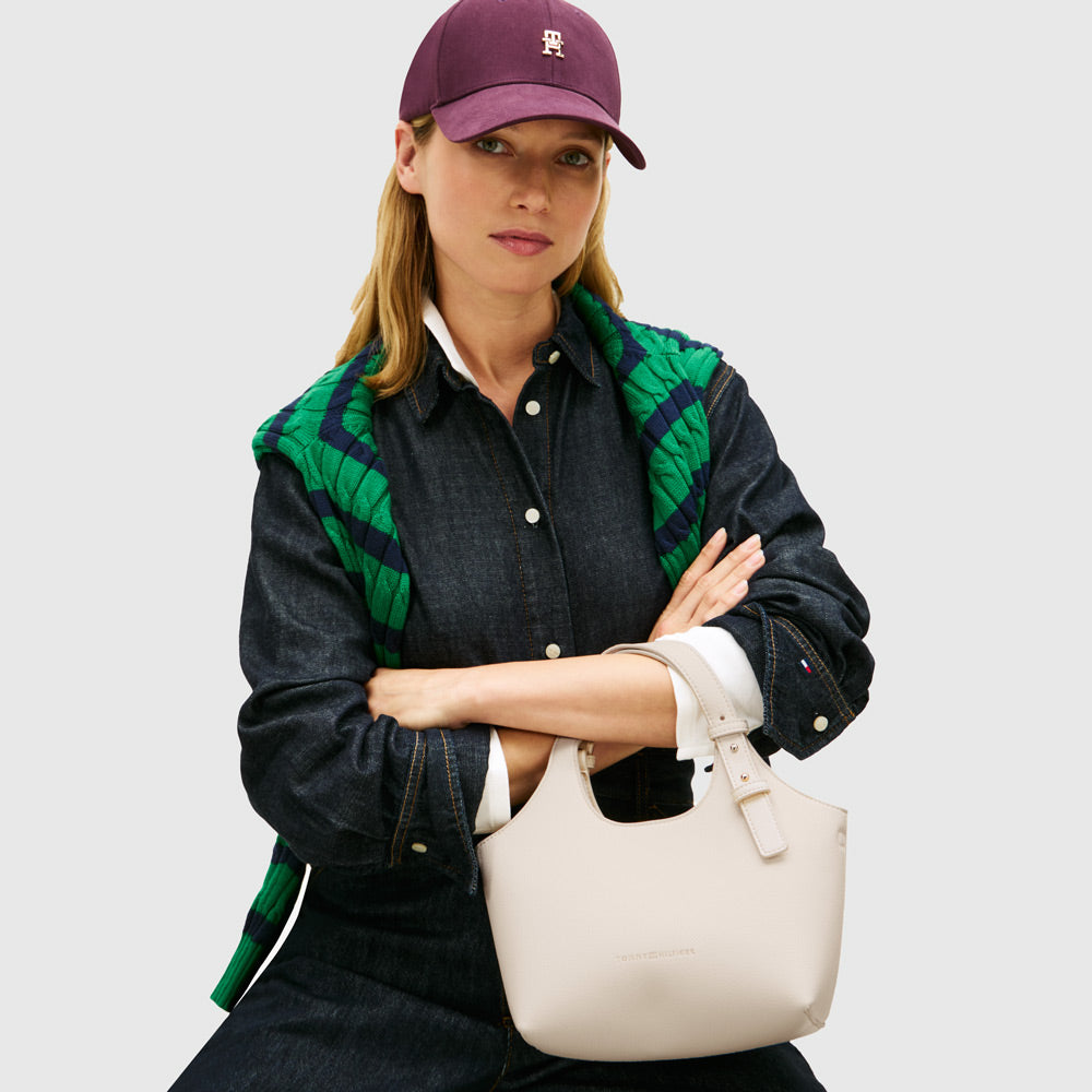 Logo Mini Tote Bag - Cream