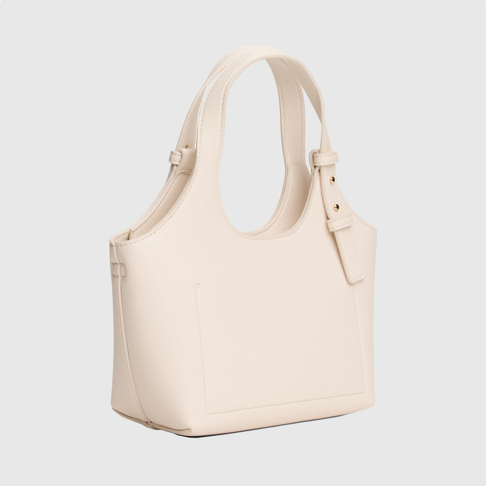 Logo Mini Tote Bag - Cream