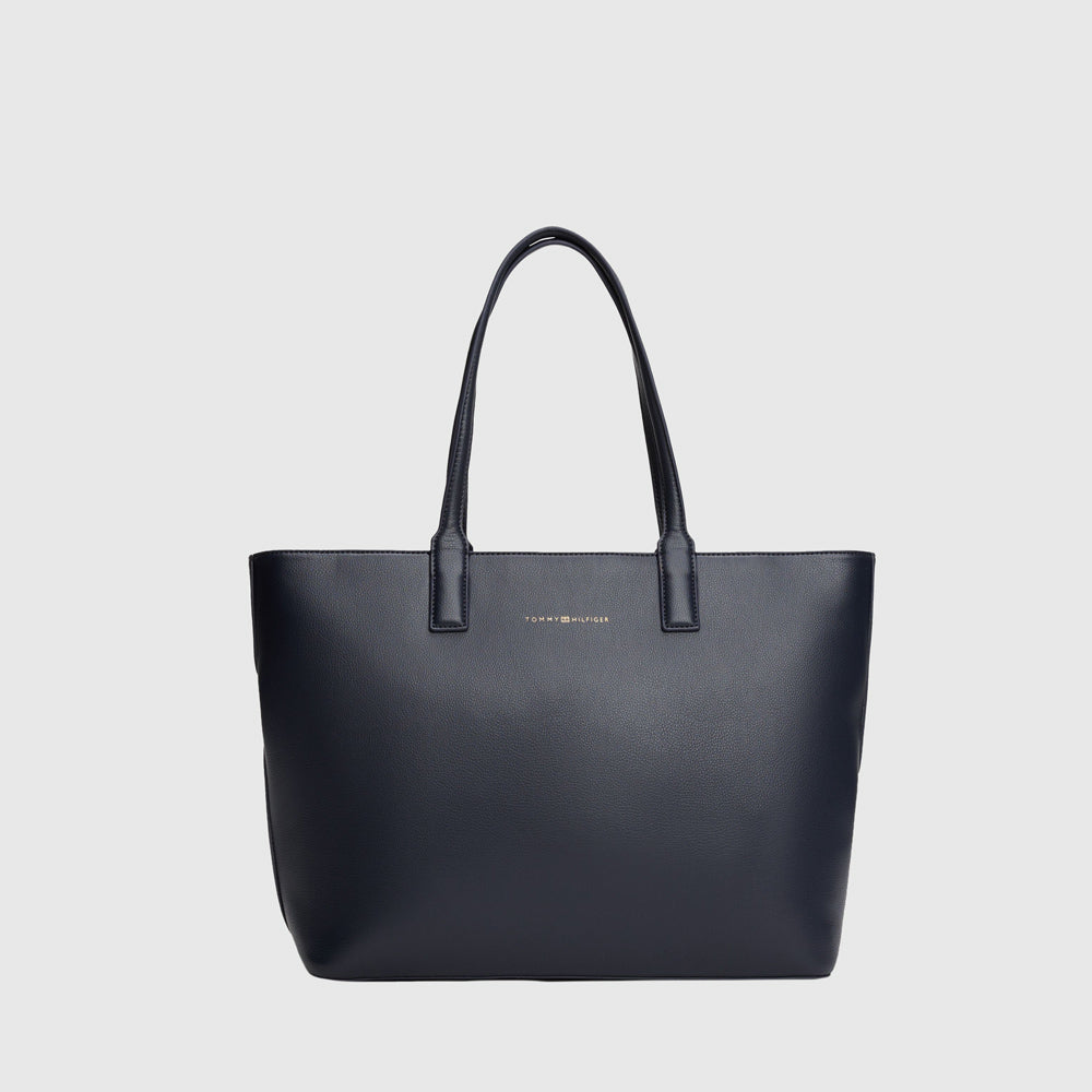 Tommy Hilfiger Logotape Tote - Navy |ThirdBaseUrban
