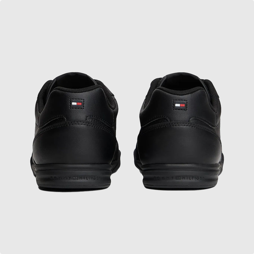 Cup Leather Sneaker - Black