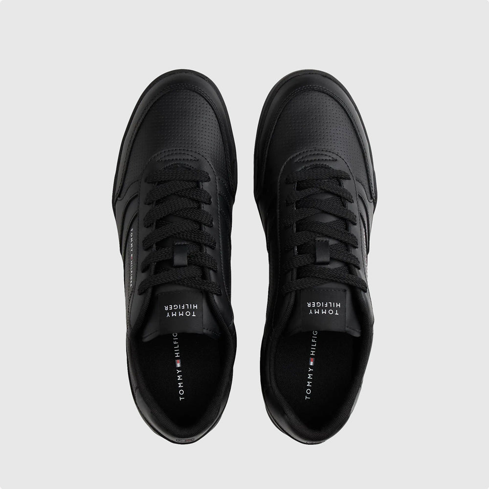 Cup Leather Sneaker - Black