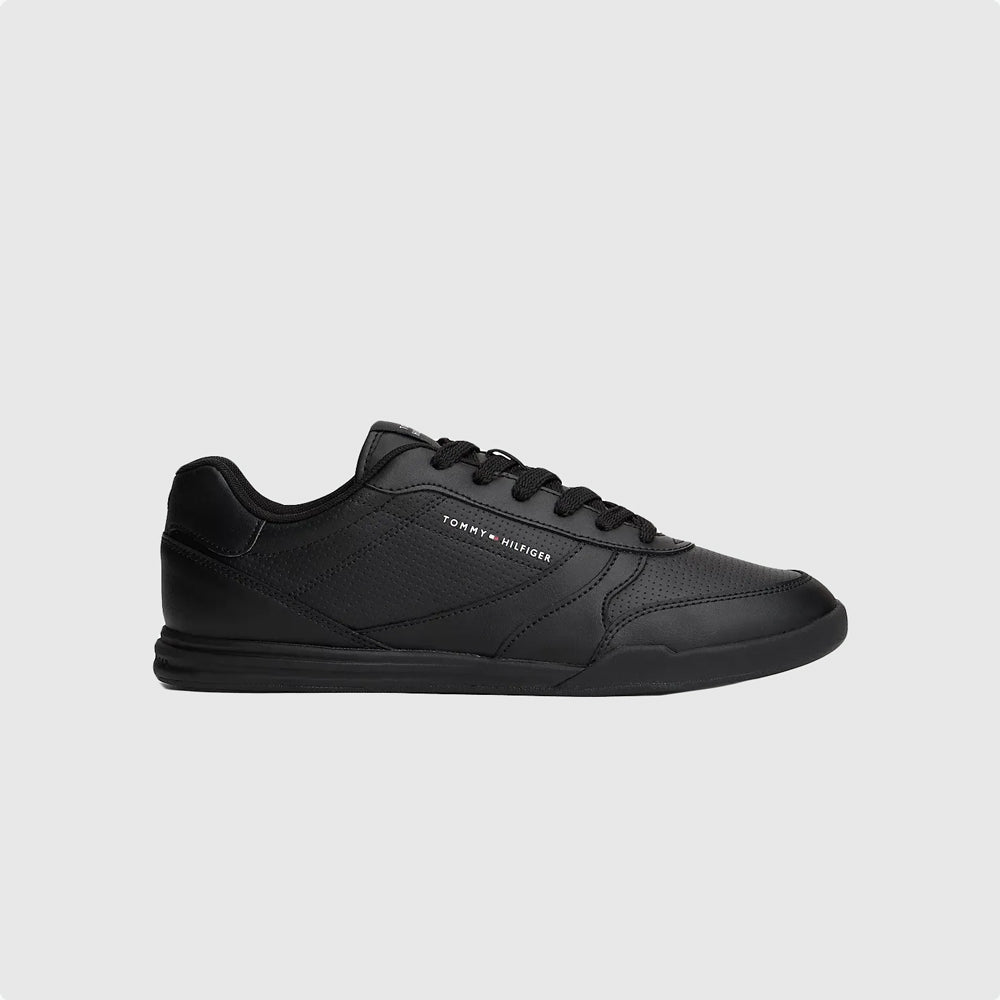 Tommy Hilfiger Cup Leather - Black |ThirdBaseUrban