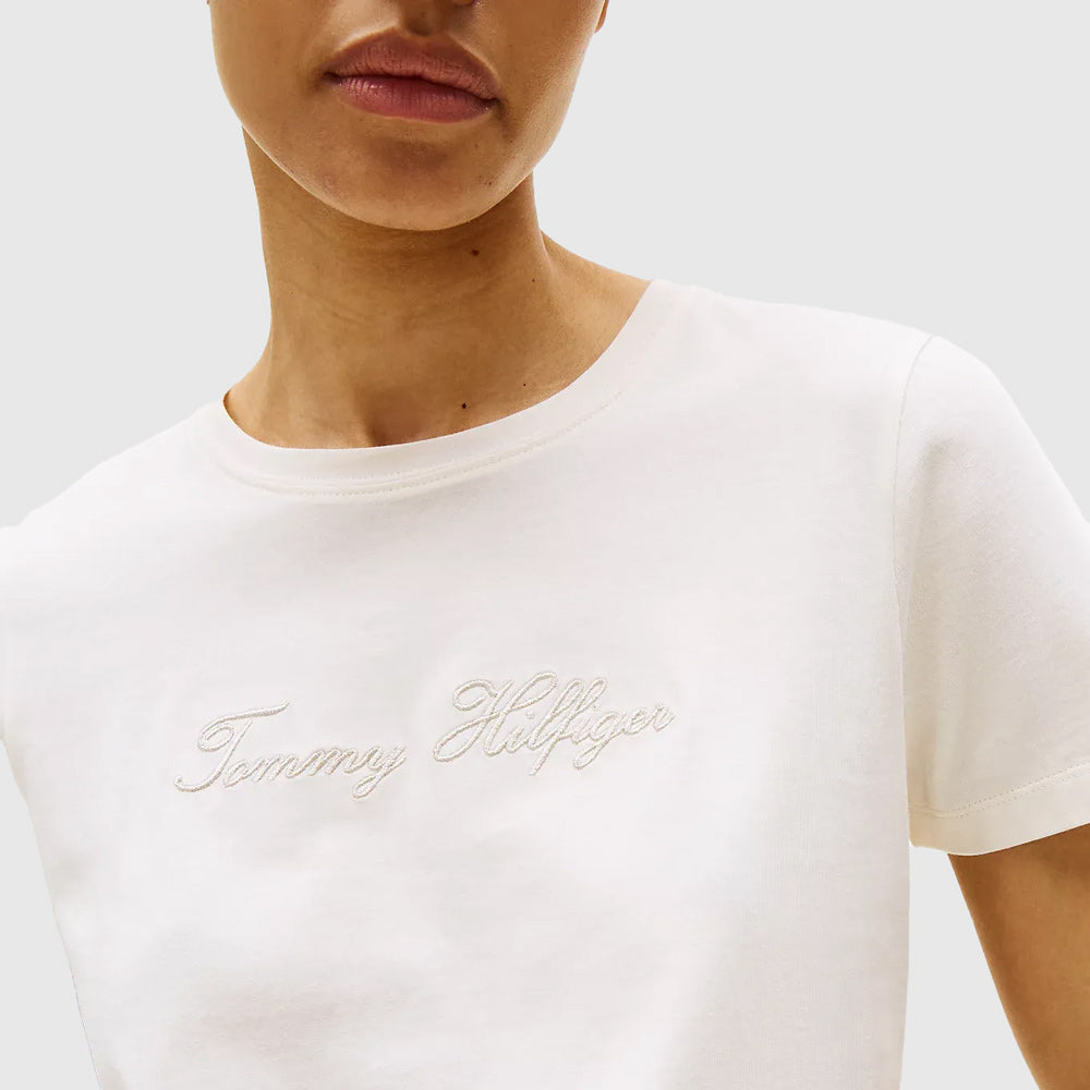 Script T - Shirt - Ivory