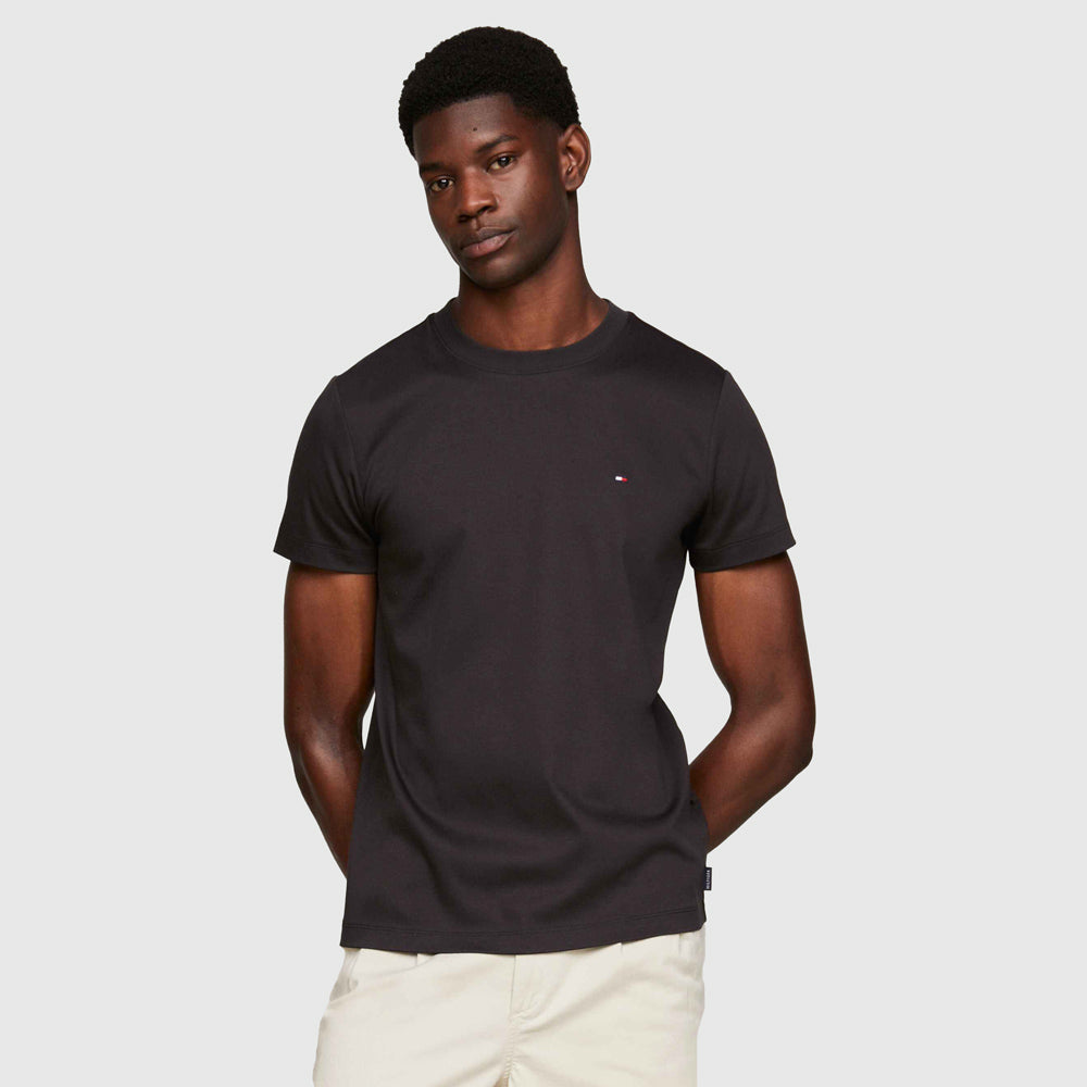 Tommy Hilfiger Interlock T-Shirt - Black |ThirdBaseUrban