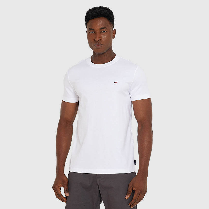 Tommy Hilfiger Interlock T-Shirt - White |ThirdBaseUrban