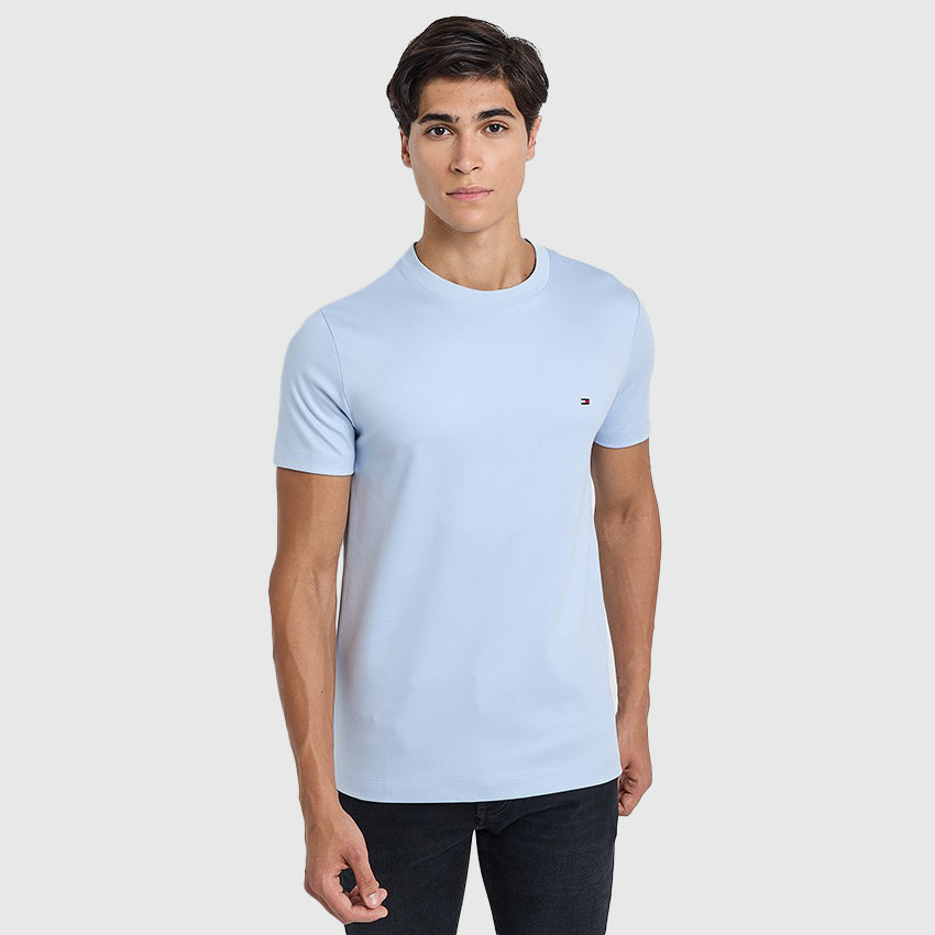Tommy Hilfiger Luxury Interlock T-Shirt - Light Blue |ThirdBaseUrban
