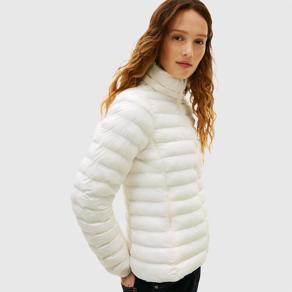 Tommy Hilfiger Padded Jacket - Ivory |ThirdBaseUrban