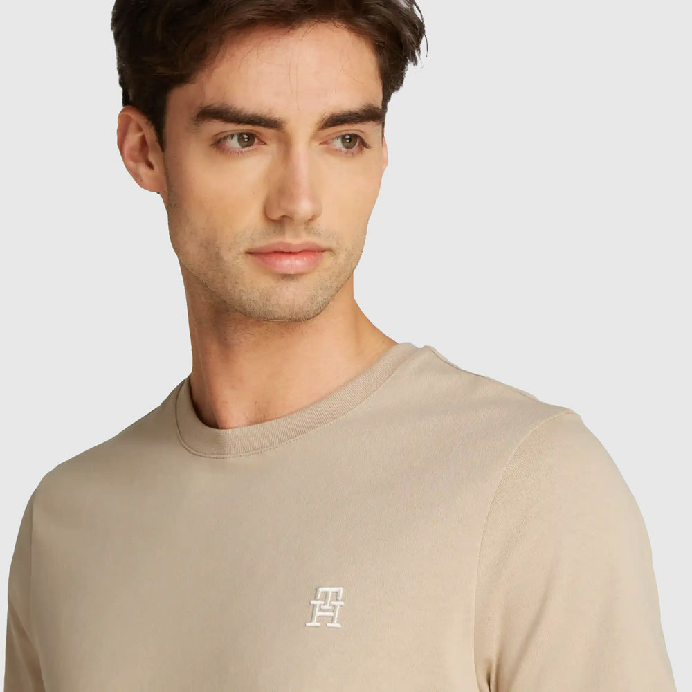 Monogram T-Shirt - Sandalwood