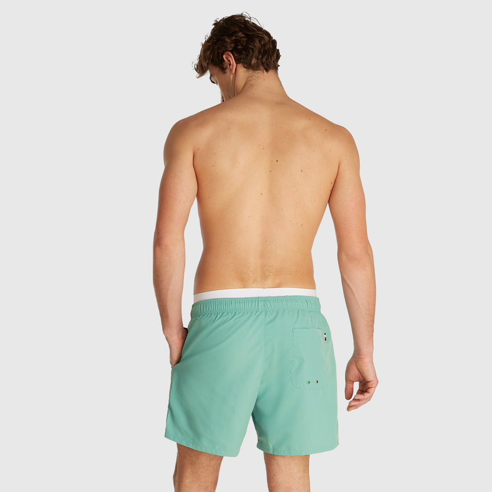 Drawstring Swim Shorts - Green