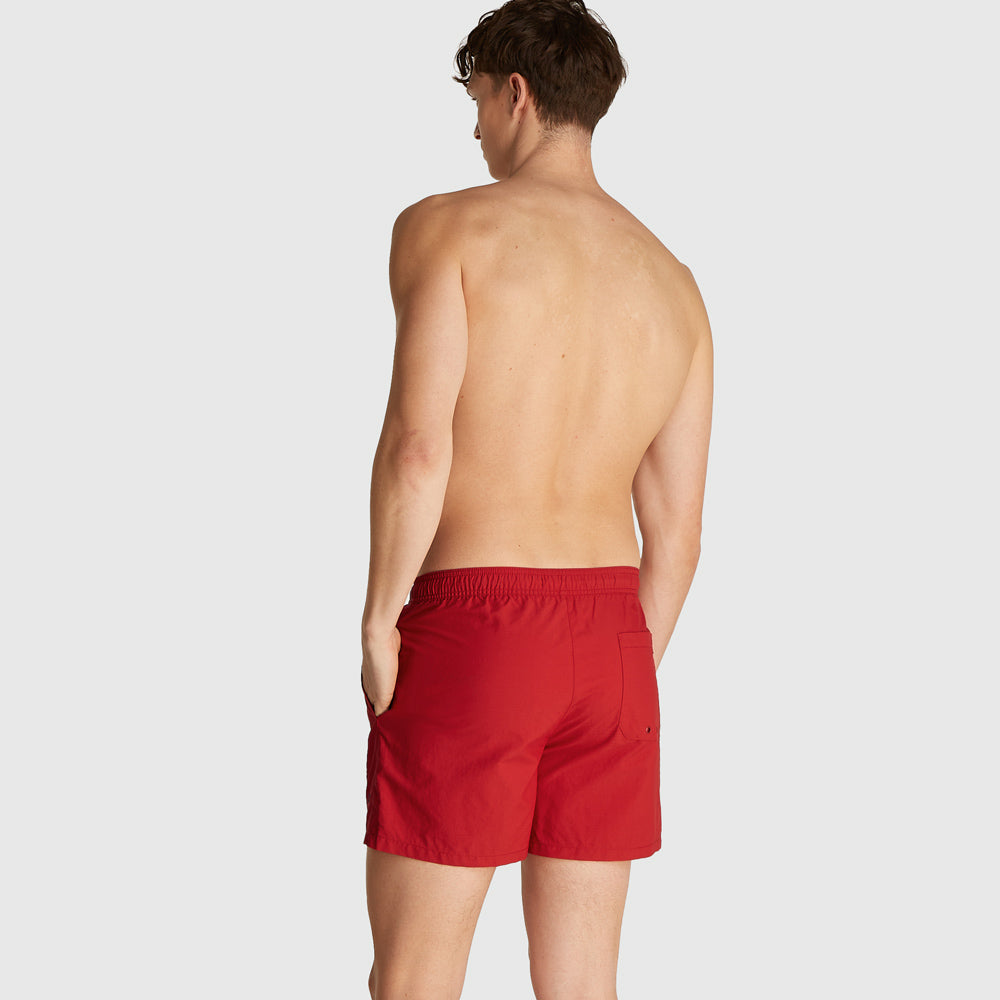 Swim Drawstring Shorts - Red