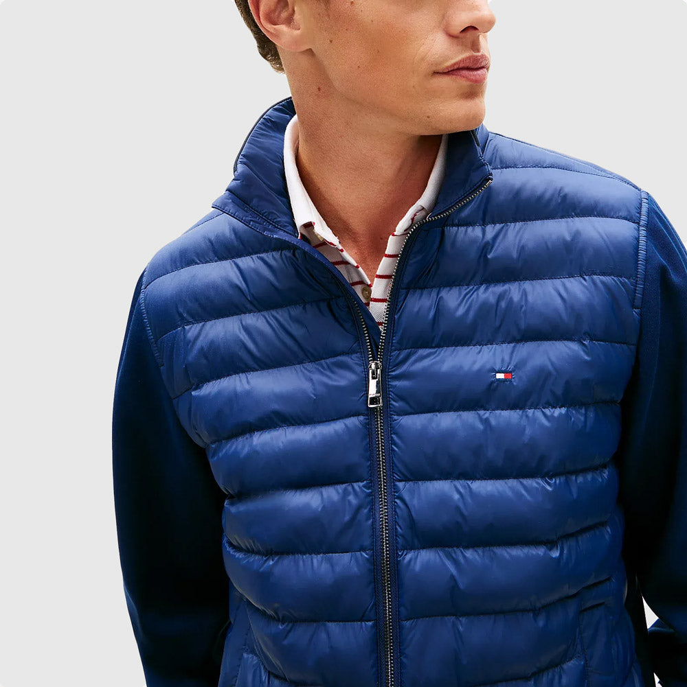 Media Stand Collar Jacket - Navy