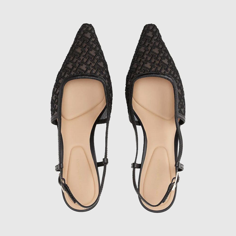Mono Kitten Heel - Black