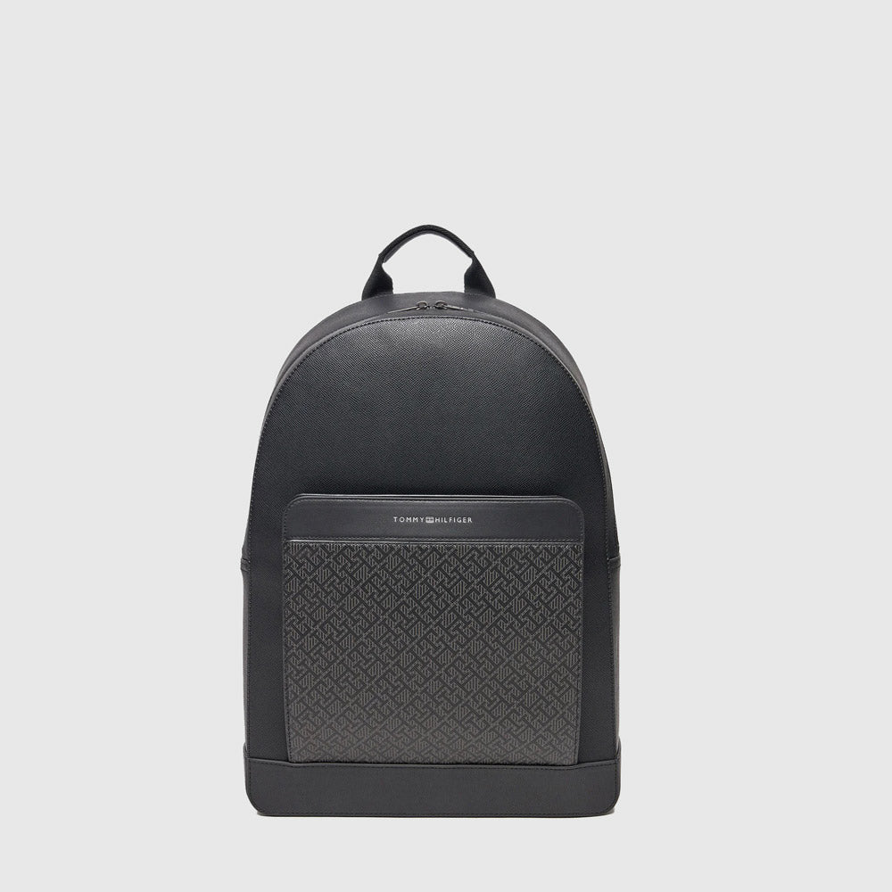 Tommy Hilfiger Monogram Backpack - Black Multi |ThirdBaseUrban