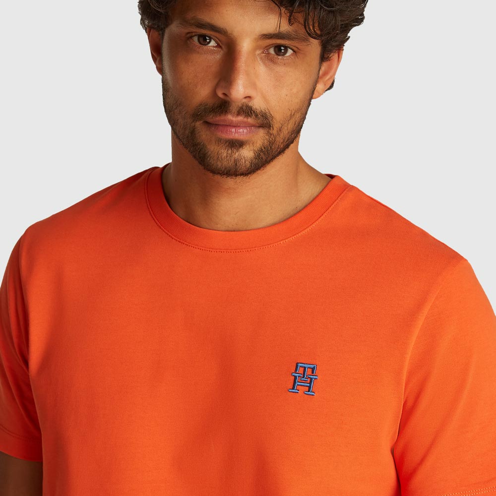 Monogram  T - Shirt - Orange