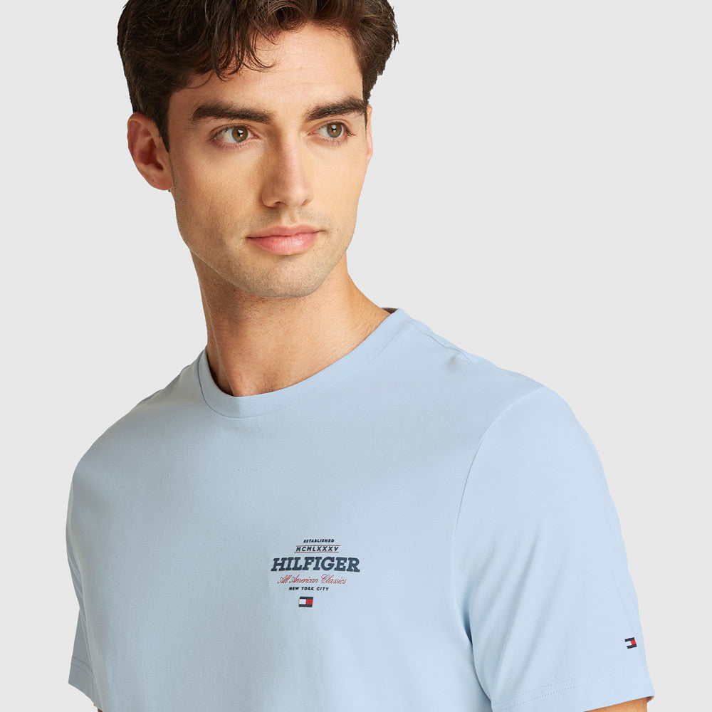 All American T-Shirt - Light Blue