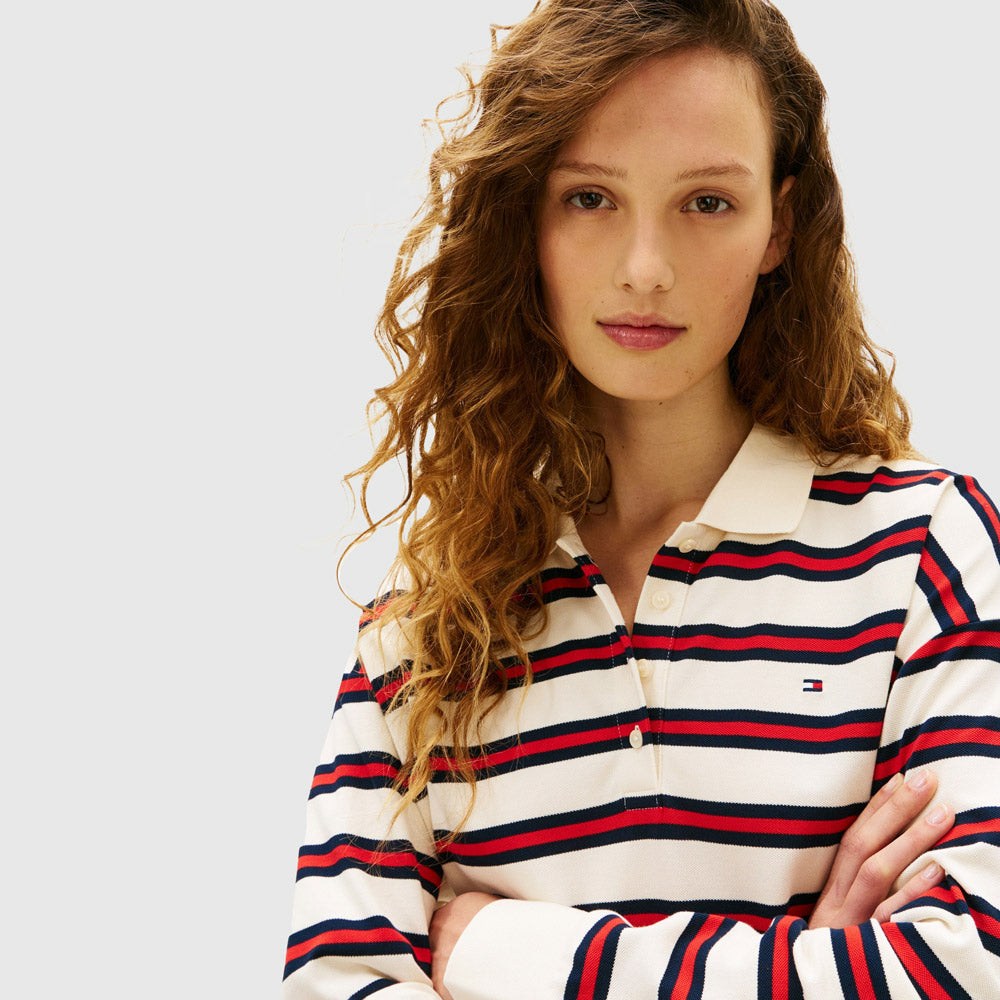 Multistripe Modern Golfer - Red Multi