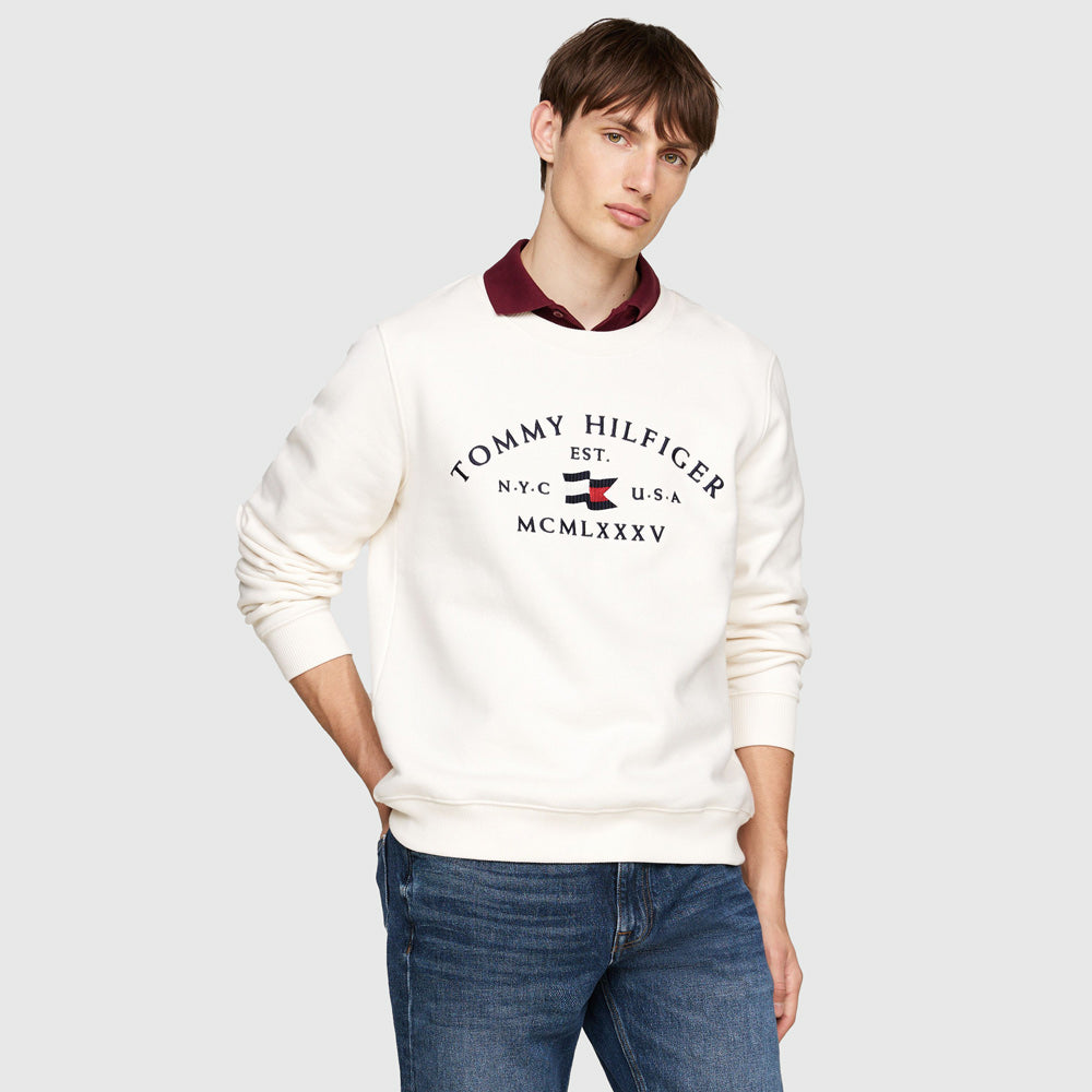 Nautical Arch Sweatshirt - Ivory