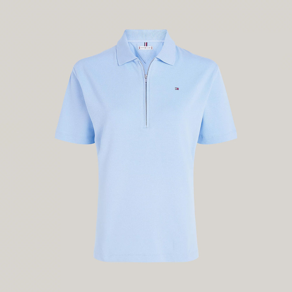 Zip Placket Golfer - Blue