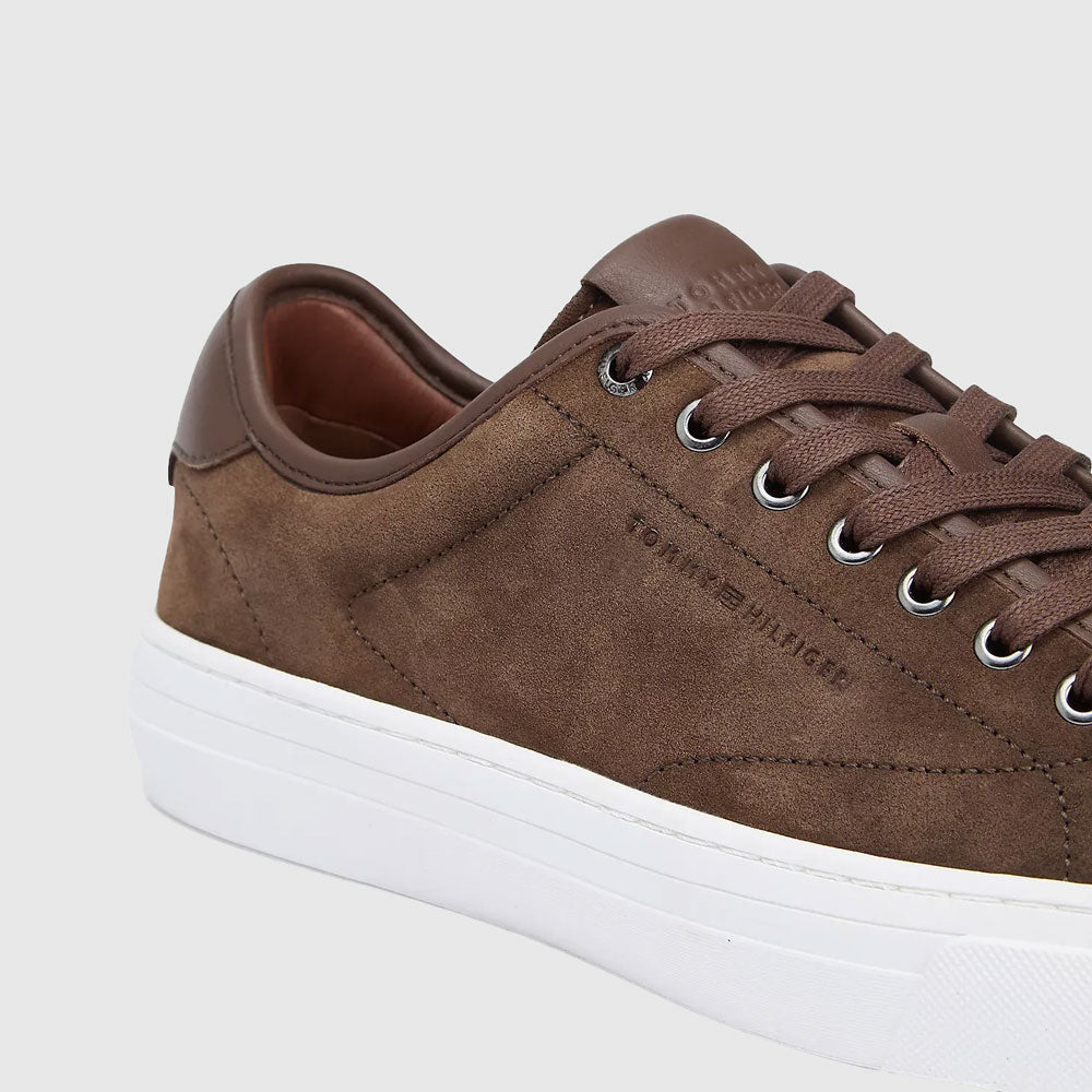 Premium Leather Sneaker - Brown