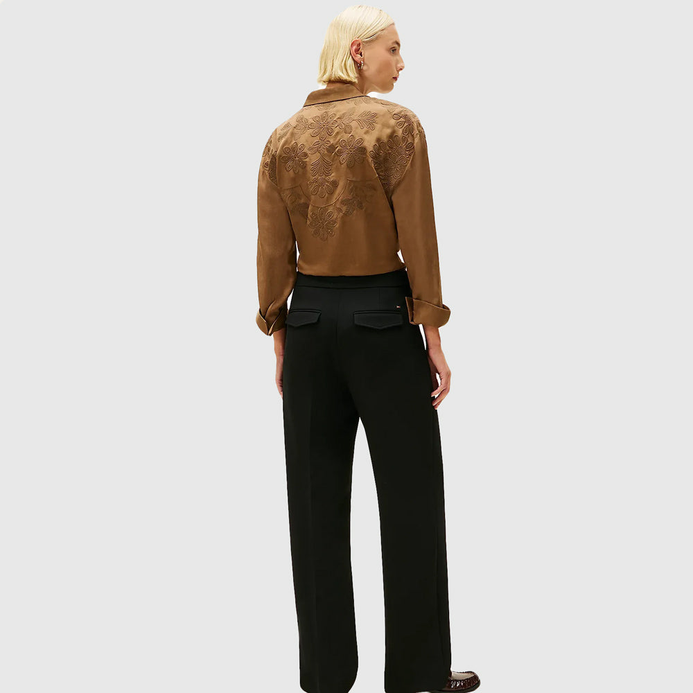Punto Straight Pant - Black