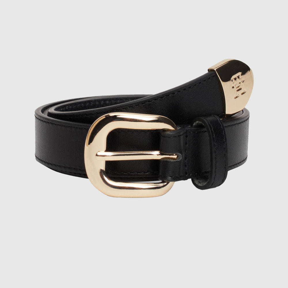 Tommy Hilfiger Refined Belt 2.5 - Black |ThirdBaseUrban