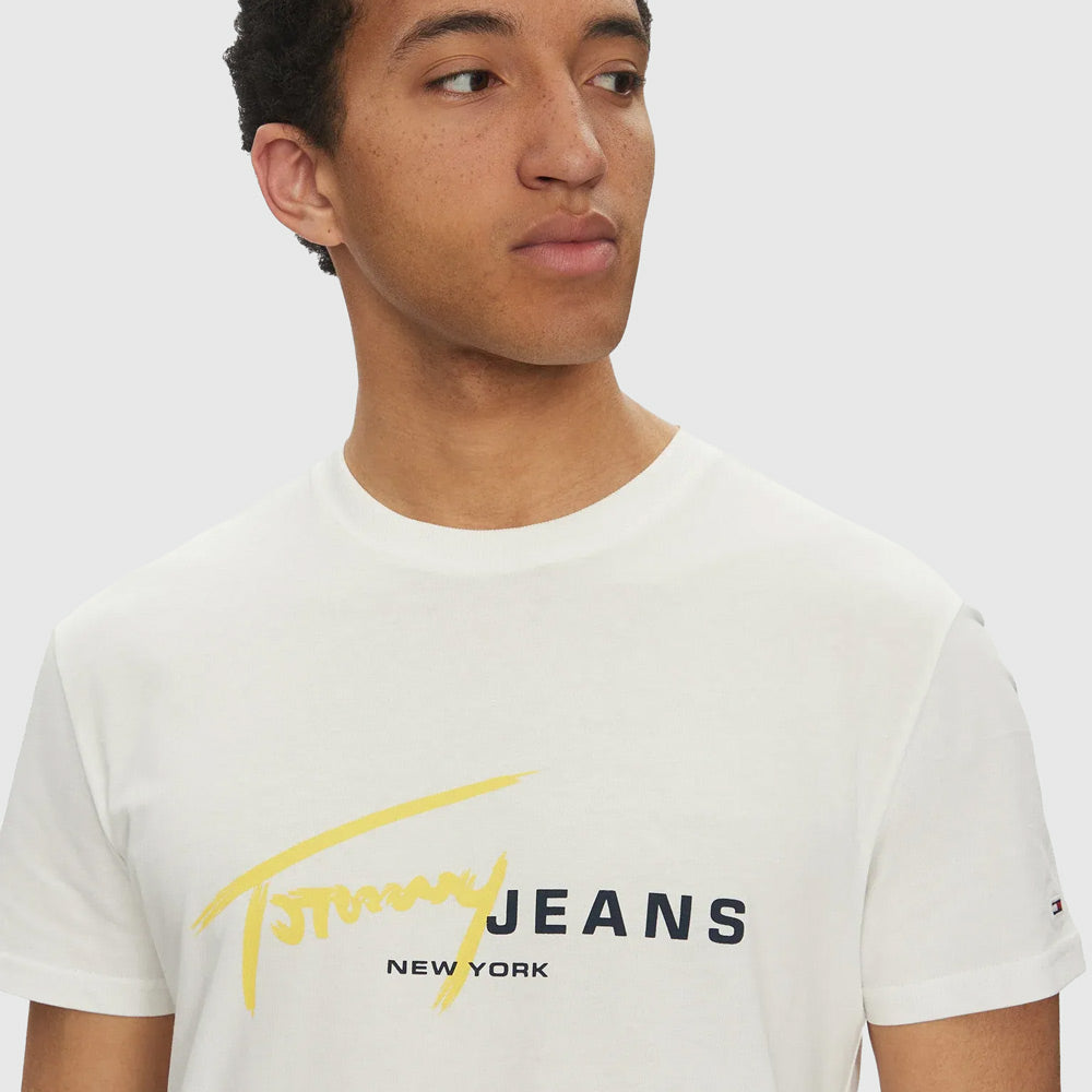 Regular Signature T-Shirt - Ecru