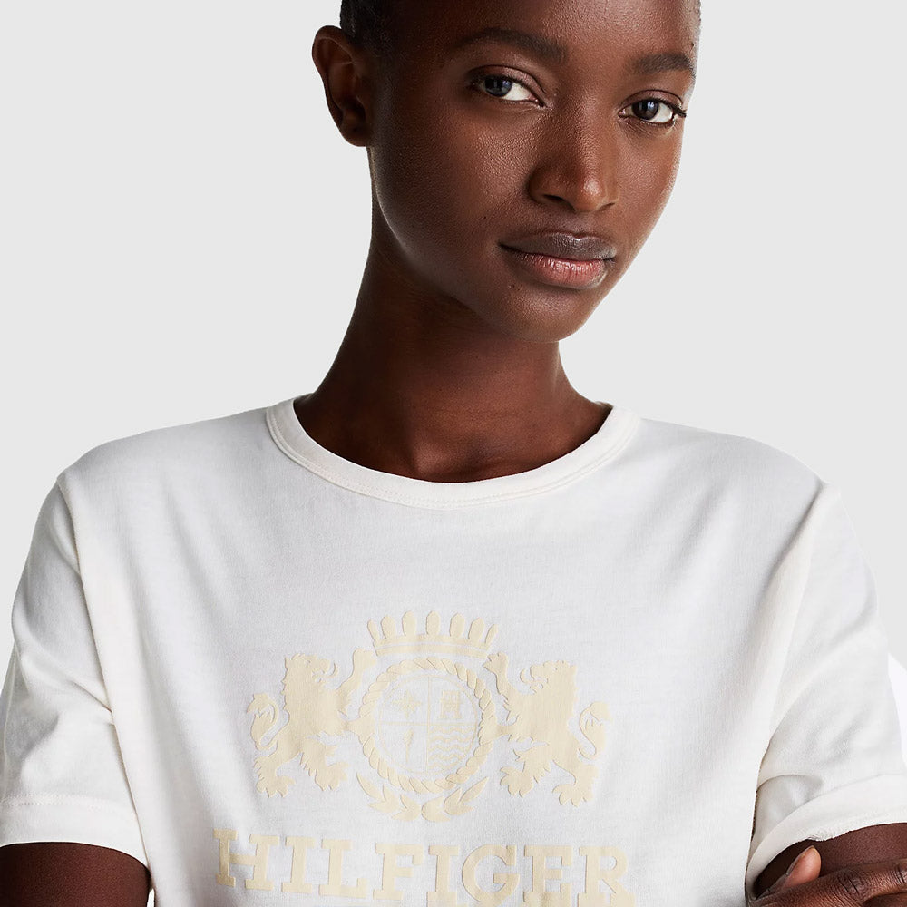 Varsity Crest T-Shirt - Off White