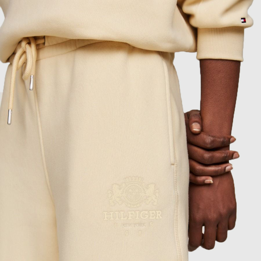 Varsity Crest Sweatpants - Ivory